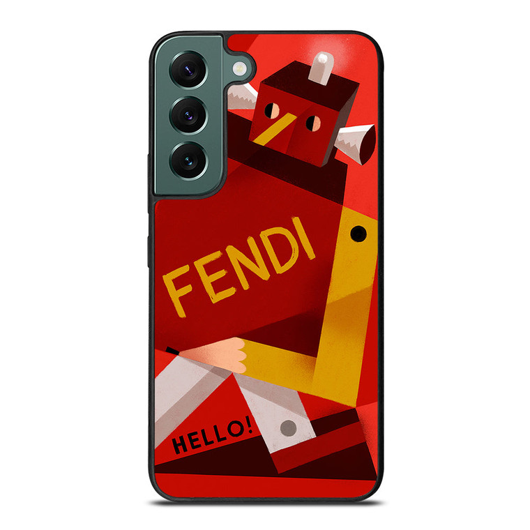 FENDI ROMA KIDS Samsung Galaxy S22 Case Cover
