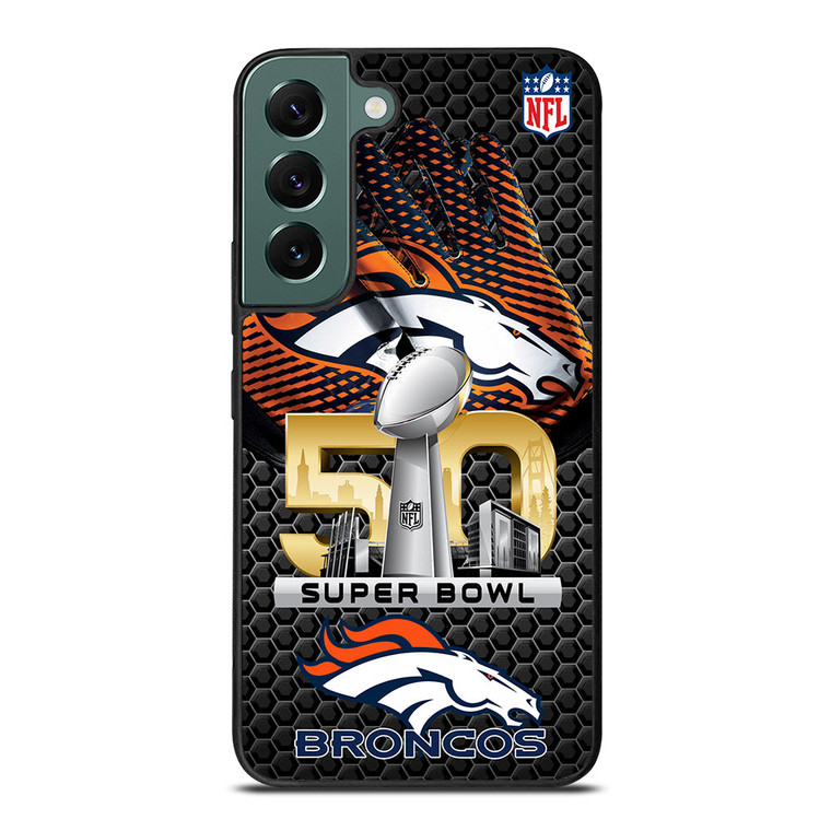 DENVER BRONCOS SUPER BOWL 50 Samsung Galaxy S22 Case Cover