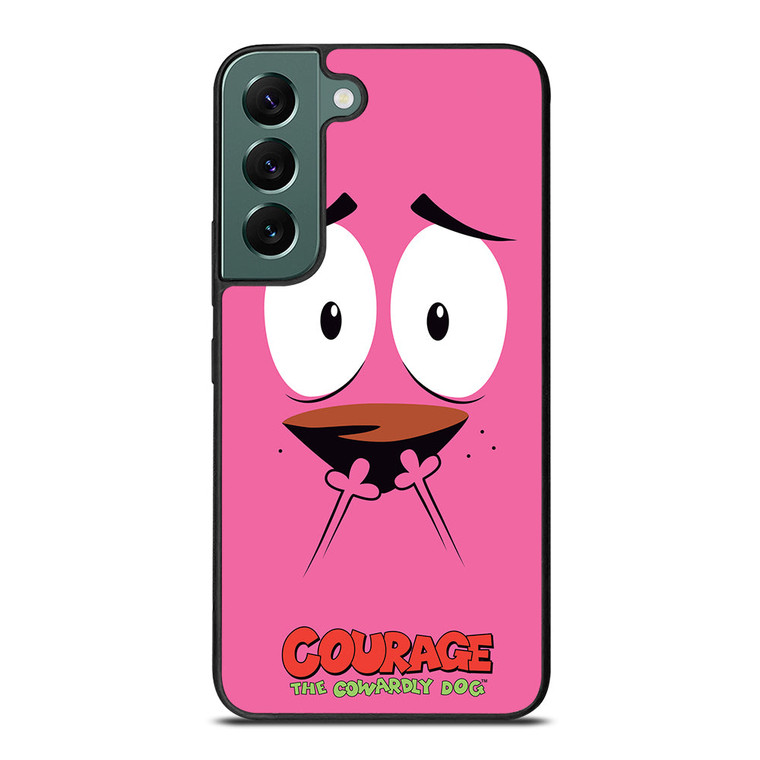 COURAGE THE COWARDLY DOG FACE Samsung Galaxy S22 Case Cover