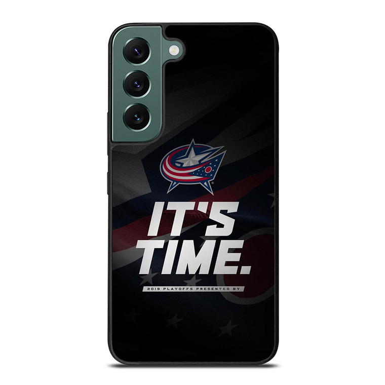 COLUMBUS BLUE JACKETS ITS TIME Samsung Galaxy S22 Case Cover