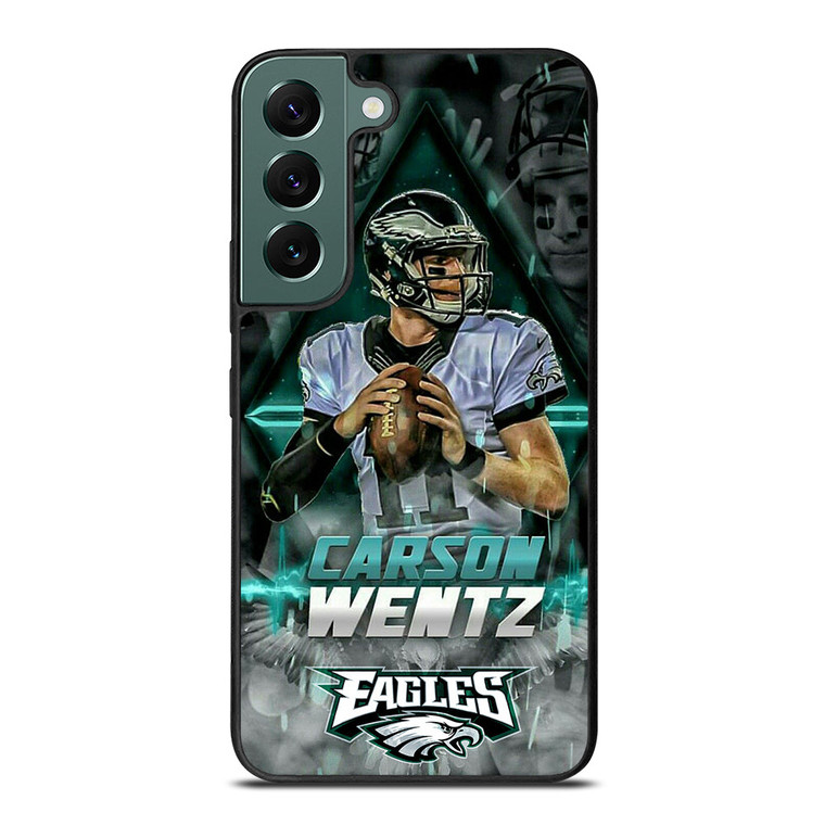 CARSON WENTZ EAGLES 2 Samsung Galaxy S22 Case Cover