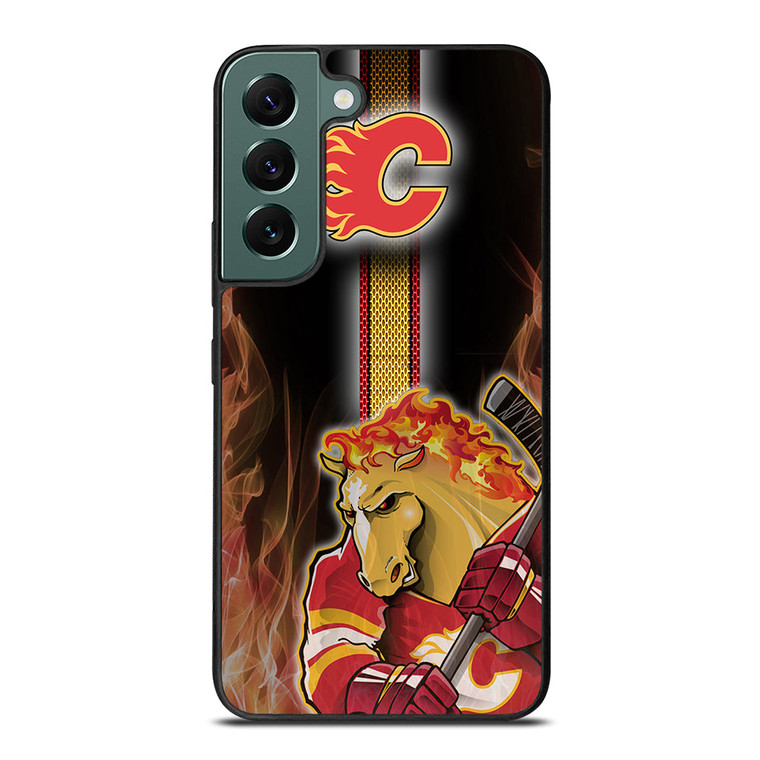 CALGARY FLAMES MASCOT Samsung Galaxy S22 Case Cover