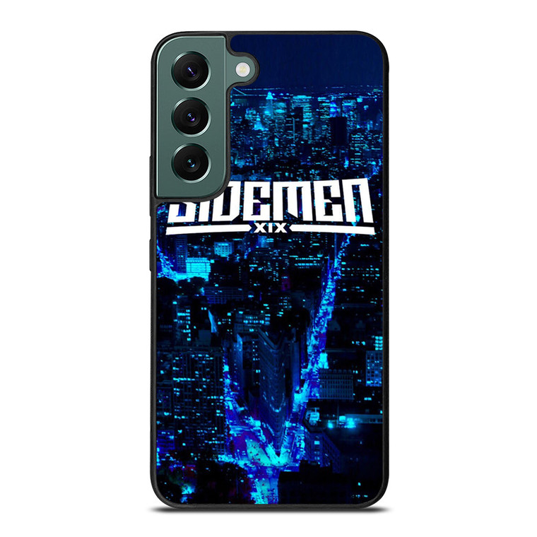 BLUE & WHITE SIDEMEN Samsung Galaxy S22 Case Cover