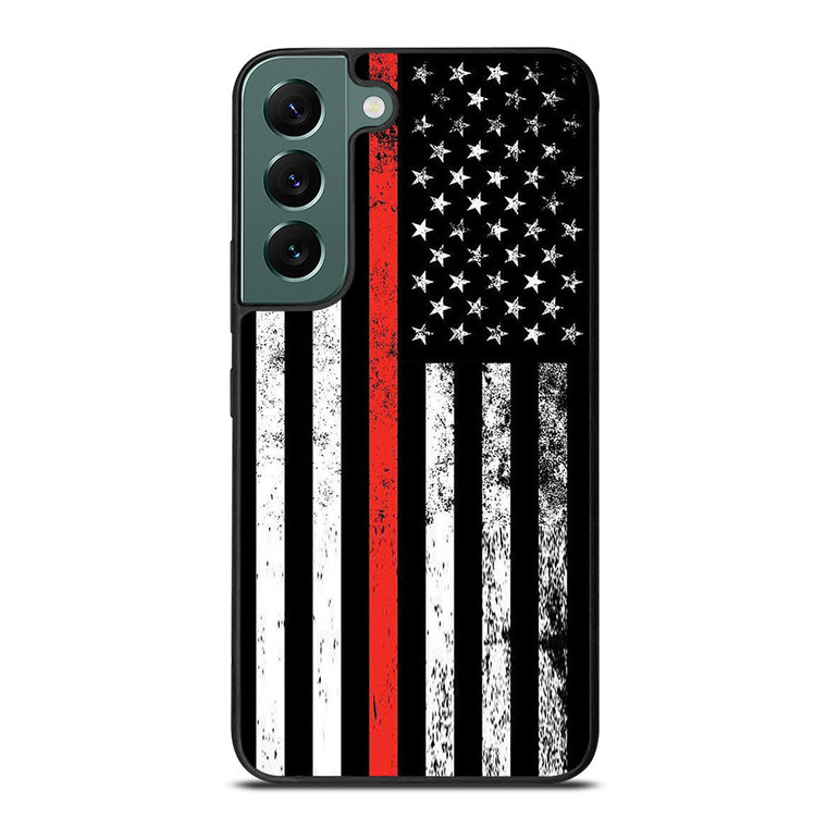 AMERICAN THIN BLACK Samsung Galaxy S22 Case Cover