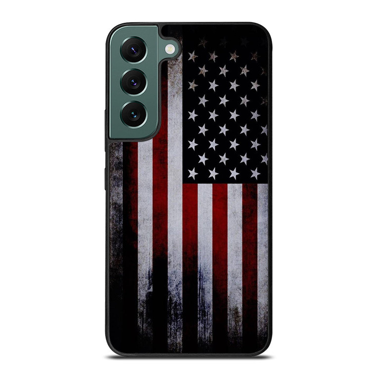 AMERICAN FLAG ART Samsung Galaxy S22 Case Cover