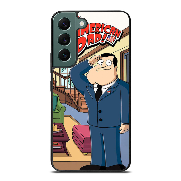 AMERICAN DAD CARTOON 2 Samsung Galaxy S22 Case Cover