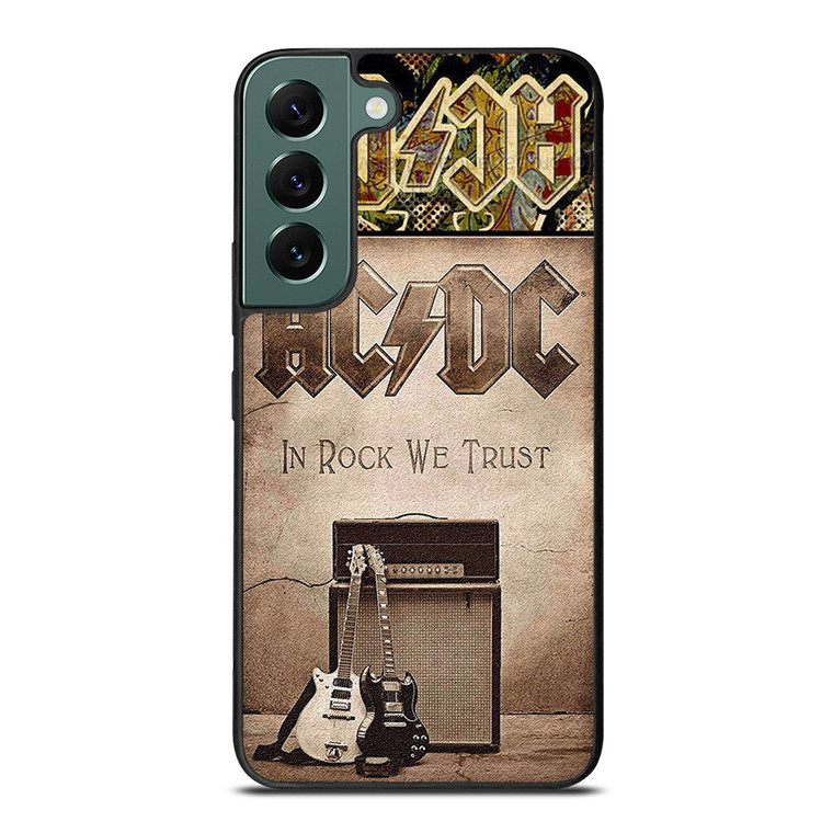 ACDC ROCK WE TRUST Samsung Galaxy S22 Case Cover