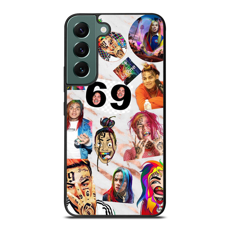 6IX9INE RAPPER COLLAGE Samsung Galaxy S22 Case Cover