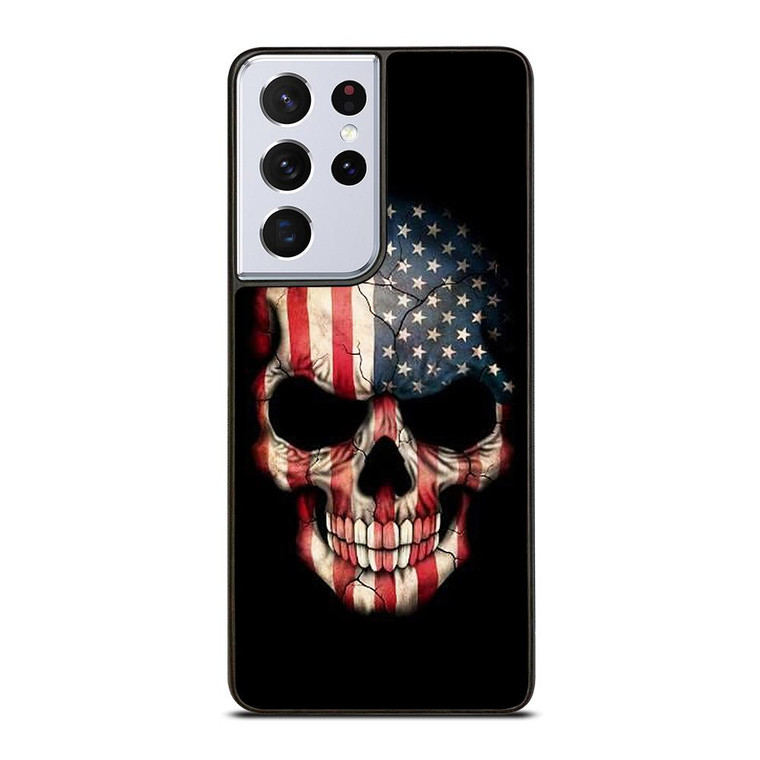 AMERICAN SKULL Samsung Galaxy S21 Ultra Case Cover