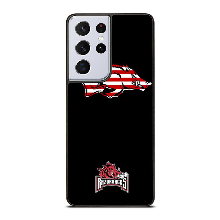 ARKANSAS RAZORBACKS AMERICAN Samsung Galaxy S21 Ultra Case Cover