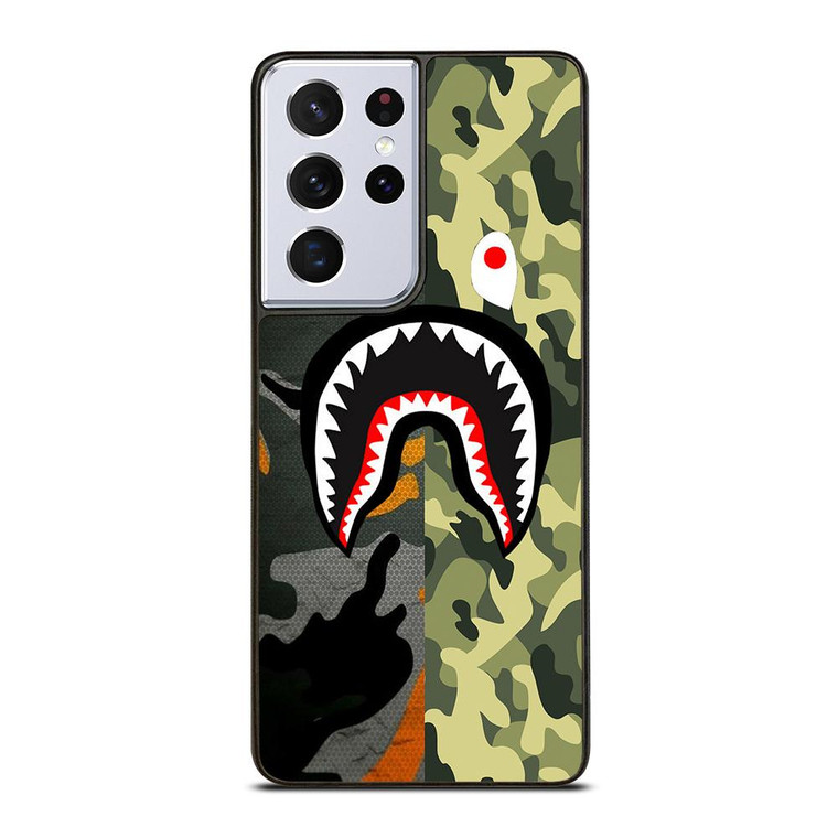 BAPE CAMO SHARK Samsung Galaxy S21 Ultra Case Cover