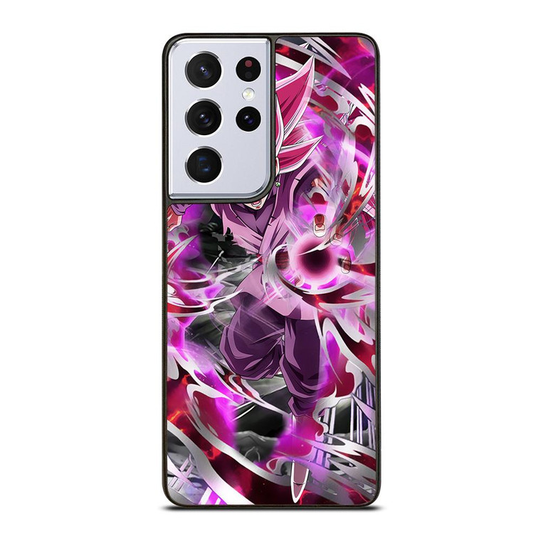 BLACK GOKU SS ROSE DRAGON BALL Samsung Galaxy S21 Ultra Case Cover