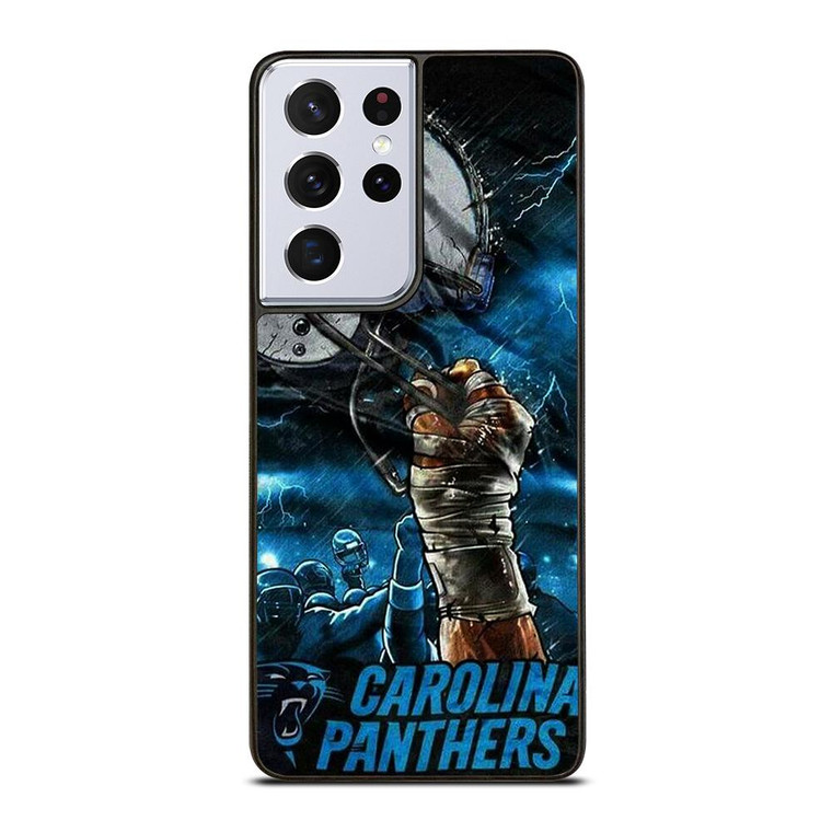 CAROLINA PANTHERS FOOTBALL Samsung Galaxy S21 Ultra Case Cover