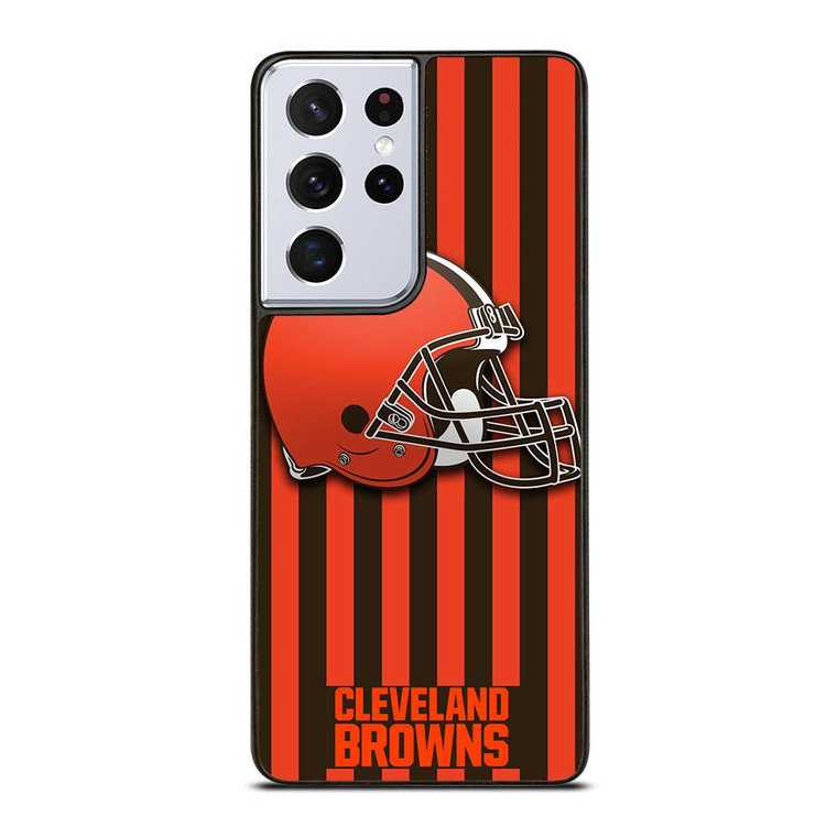 CLEVELAND BROWNS AMERICAN Samsung Galaxy S21 Ultra Case Cover