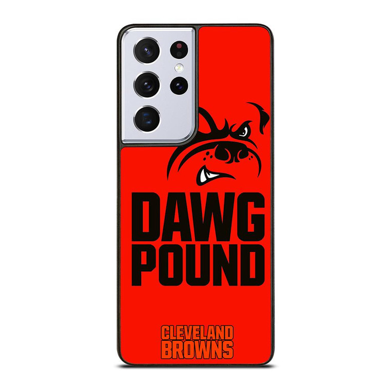 CLEVELAND BROWNS DAWG Samsung Galaxy S21 Ultra Case Cover
