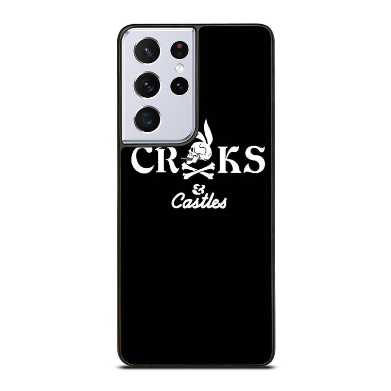 CROOKS AND CASTLES SKULL Samsung Galaxy S21 Ultra Case Cover