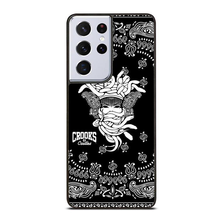 CROOKS AND CASTLES STYLE Samsung Galaxy S21 Ultra Case Cover