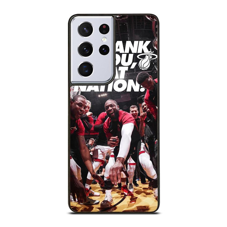 DWYANE WADE HEAT NATION Samsung Galaxy S21 Ultra Case Cover