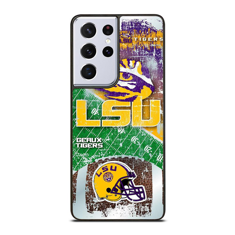 LSU TIGERS GEAUX Samsung Galaxy S21 Ultra Case Cover LSU TIGERS GEAUX Samsung Galaxy S21 Ultra Case Cover
