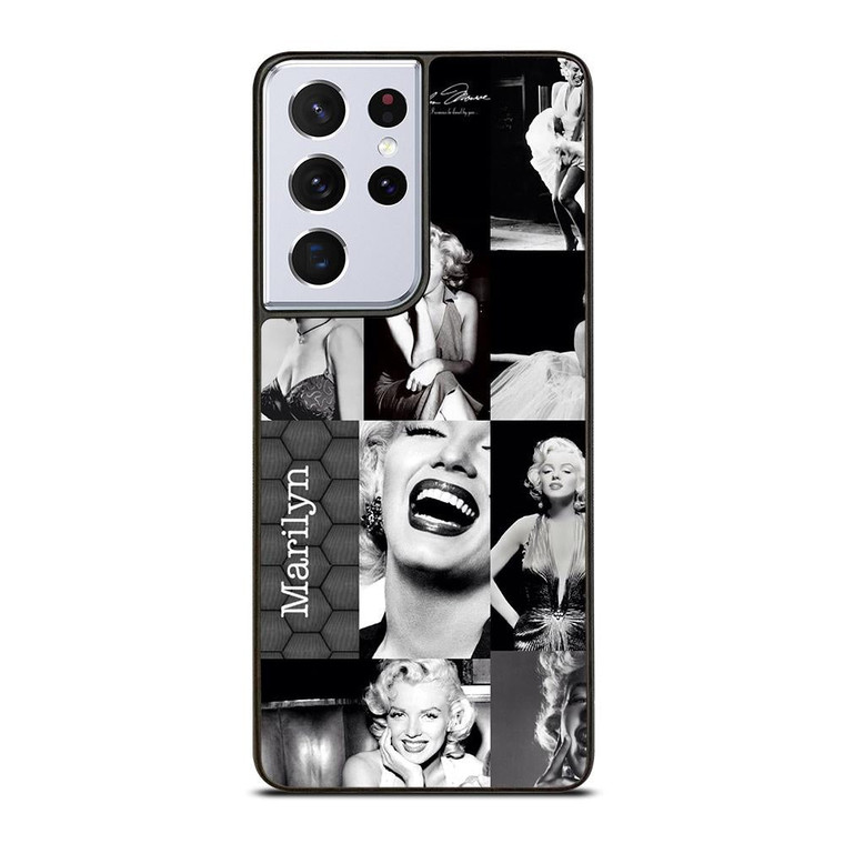 MARILYN MONROE PHOTO COLLAGE Samsung Galaxy S21 Ultra Case Cover