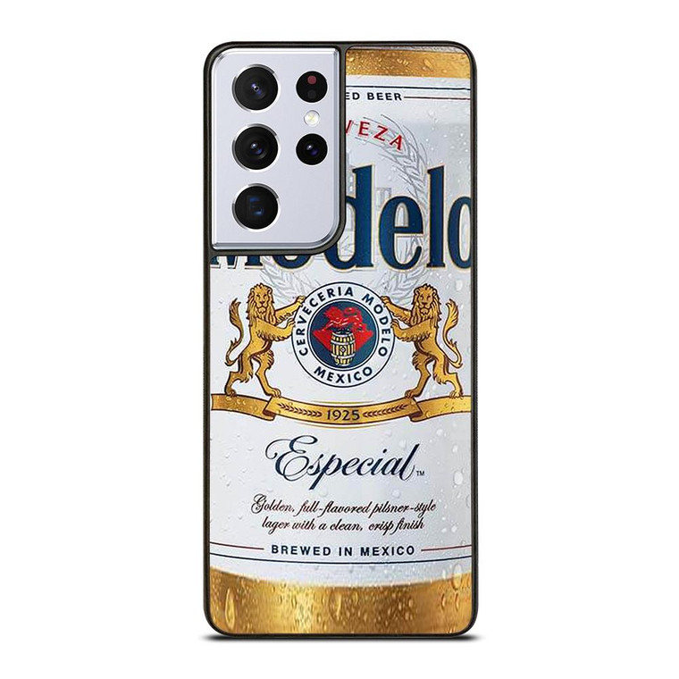 MODELO ESPECIAL BEER BOTTLE Samsung Galaxy S21 Ultra Case Cover