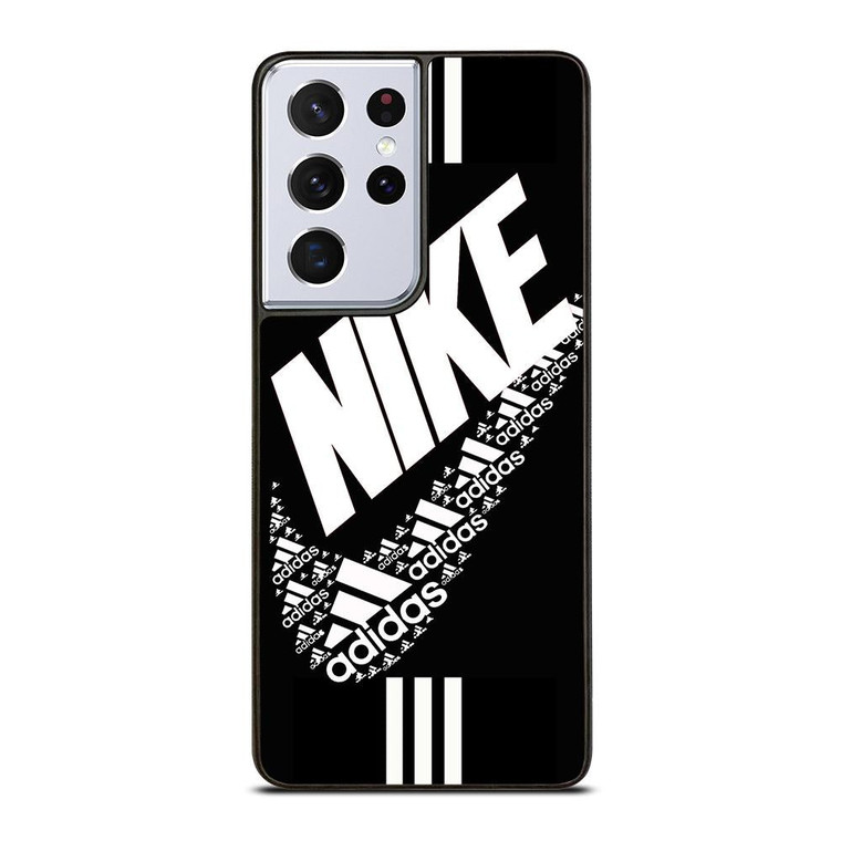 NIKE ADIDAS STRIPE Samsung Galaxy S21 Ultra Case Cover