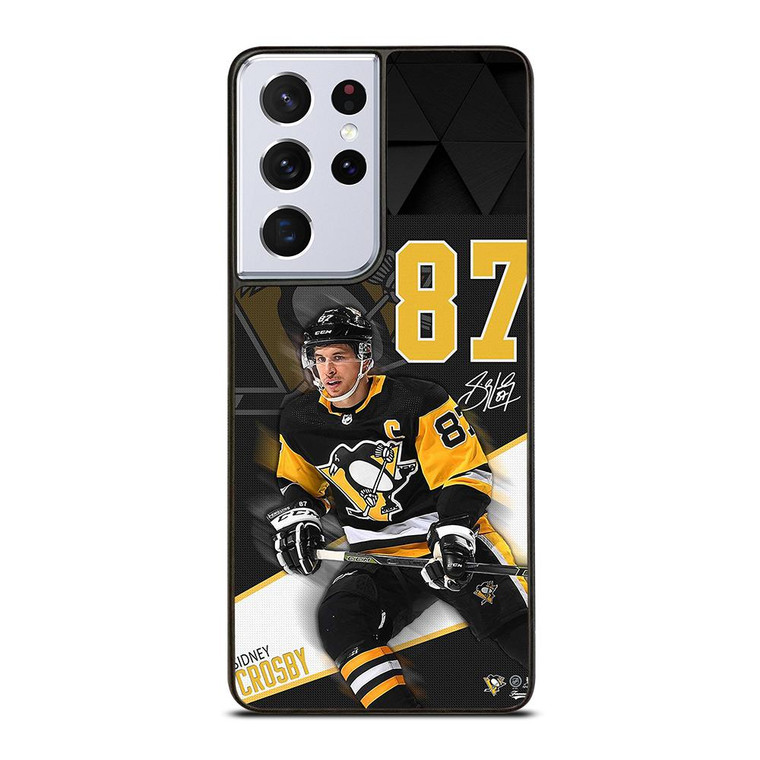 PITTSBURGH PENGUINS SIDNEY CROSBY 87 Samsung Galaxy S21 Ultra Case Cover