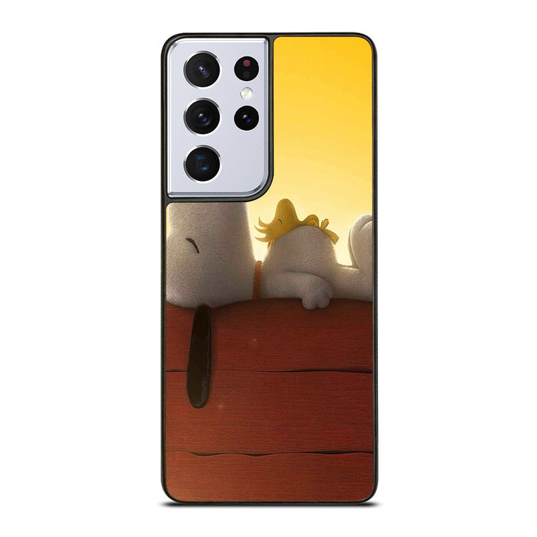 SNOOPY SLEEPY Samsung Galaxy S21 Ultra Case Cover