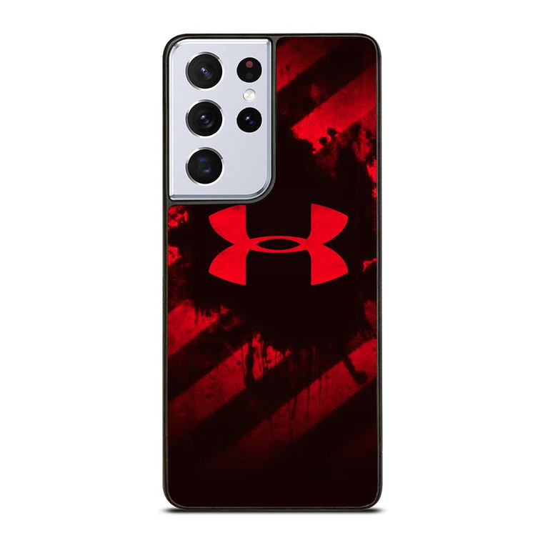 UNDER ARMOUR RED Samsung Galaxy S21 Ultra Case Cover