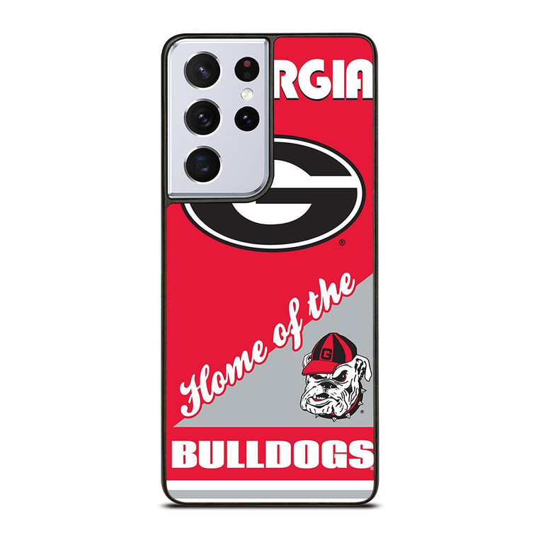 UNIVERSITY GEORGIA BULLDOGS 4 Samsung Galaxy S21 Ultra Case Cover