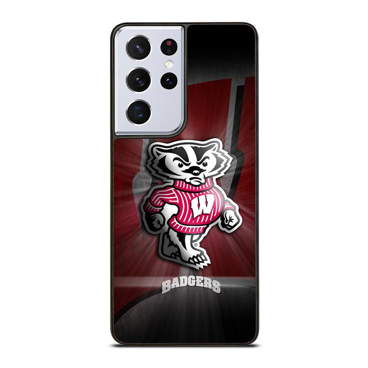 WISCONSIN BADGERS 2 Samsung Galaxy S21 Ultra Case Cover