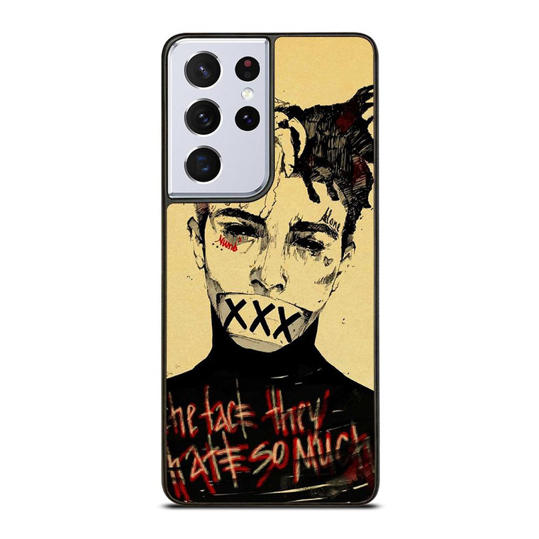 XXXTENTACION RAPPER FACE Samsung Galaxy S21 Ultra Case Cover