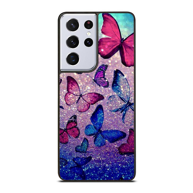 BUTTERFLY SPARKLE 1 Samsung Galaxy S21 Ultra Case Cover