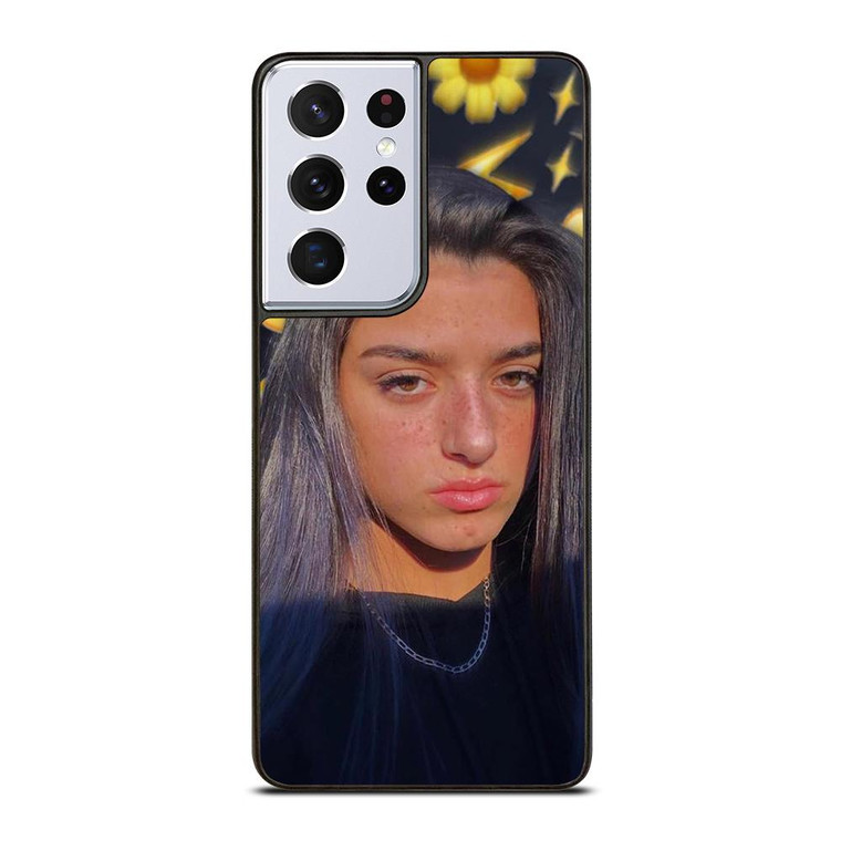 CHARLI D'AMELIO FACE Samsung Galaxy S21 Ultra Case Cover