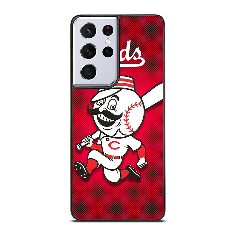 CINCINNATI REDS ICON Samsung Galaxy S21 Ultra Case Cover