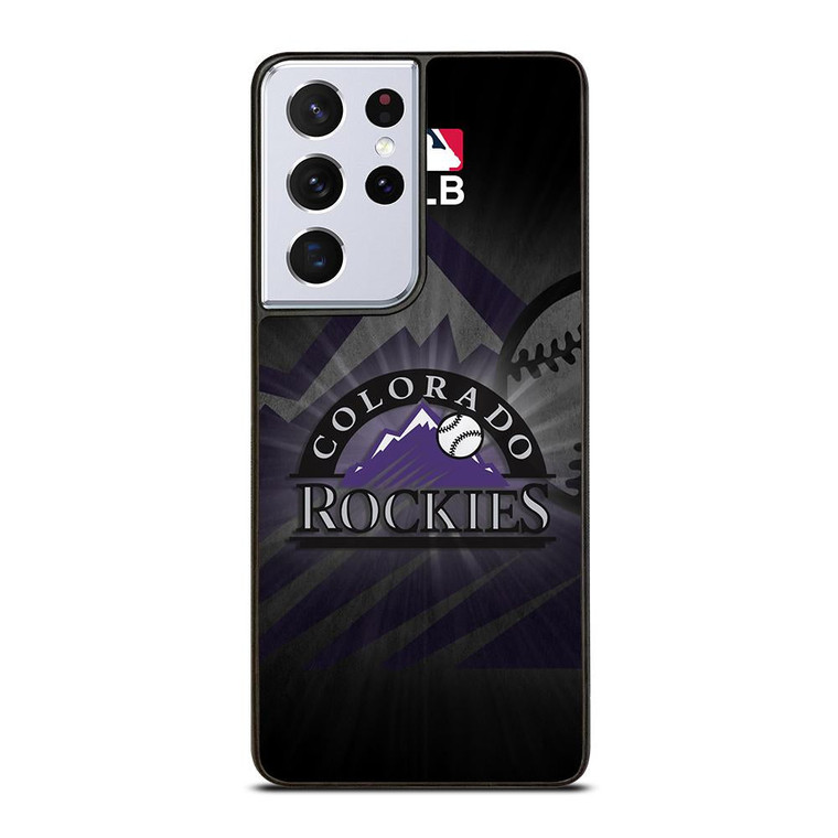 COLORADO ROCKIES BASEBALL LOGO Samsung Galaxy S21 Ultra Case Cover