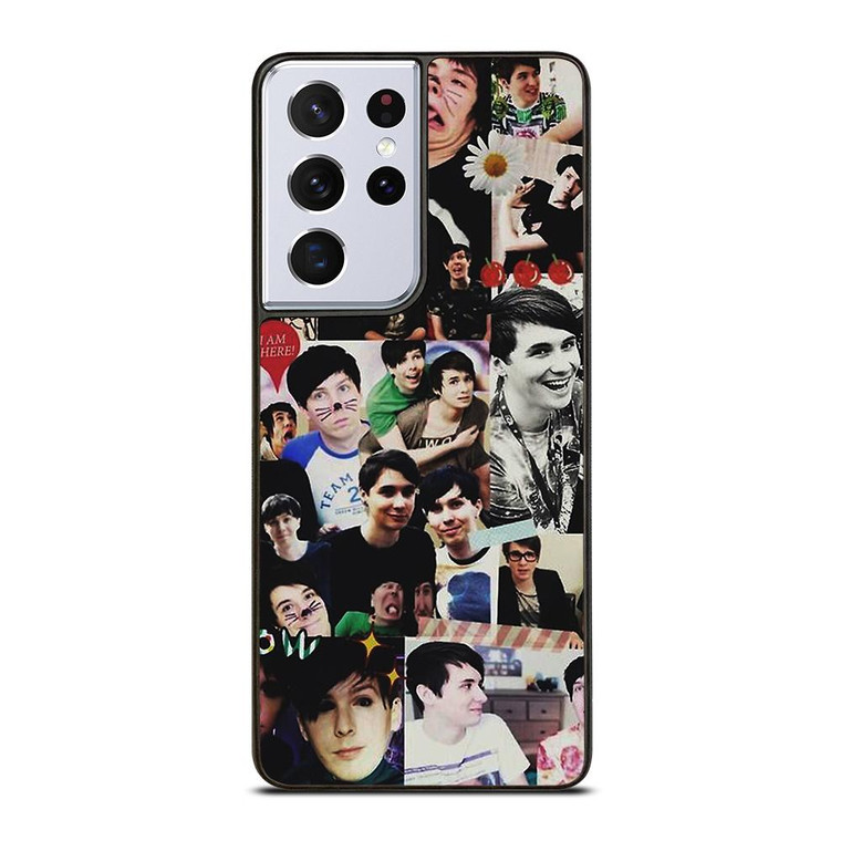 DAN AND PHIL COLLAGE 2 Samsung Galaxy S21 Ultra Case Cover