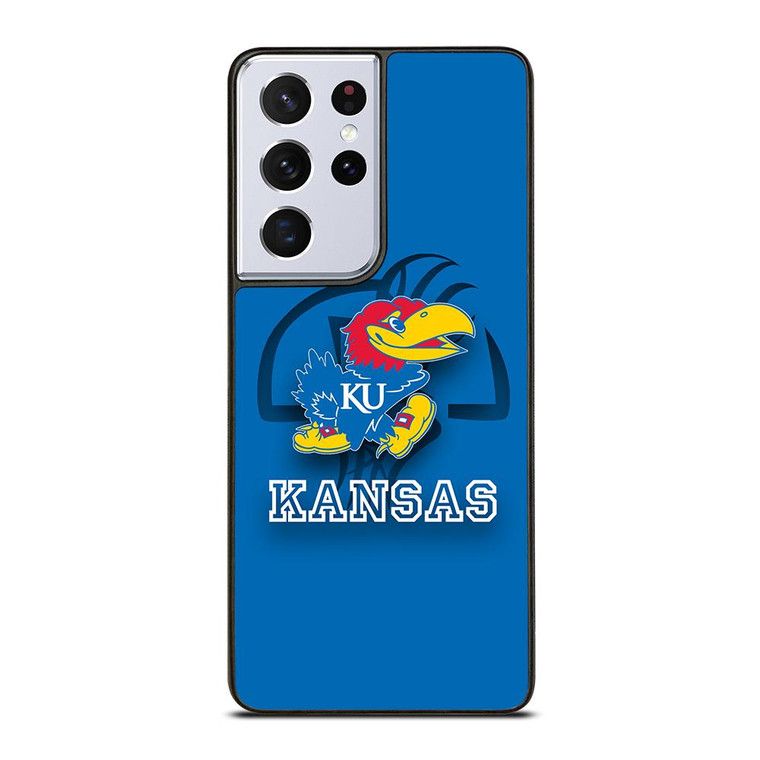 KANSAS JAYHAWKS NBA ICON Samsung Galaxy S21 Ultra Case Cover