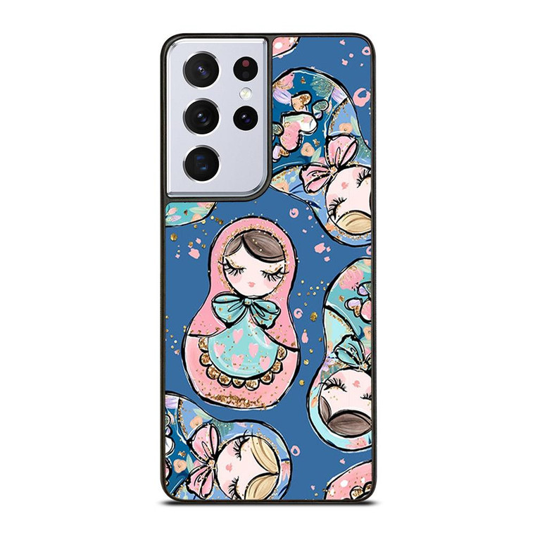 MATRYOSHKA NESTING DOLLS RUSSIAN ART Samsung Galaxy S21 Ultra Case Cover