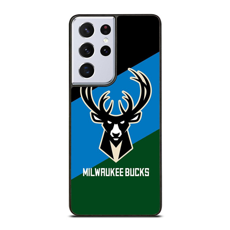 MILWAUKEE BUCKS NBA LOGO Samsung Galaxy S21 Ultra Case Cover