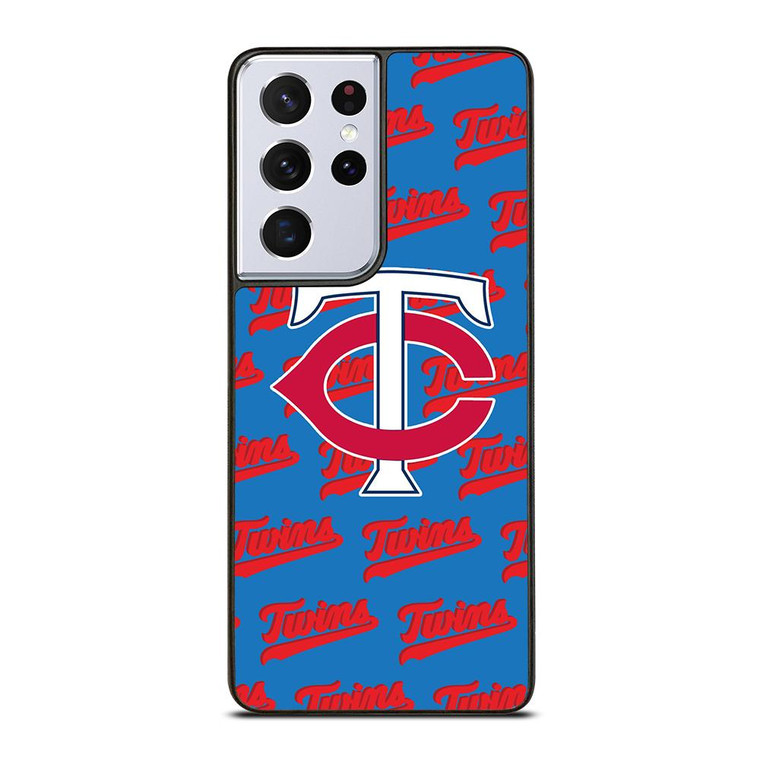 MINNESOTA TWINS MLB LOGO Samsung Galaxy S21 Ultra Case Cover MINNESOTA TWINS MLB LOGO Samsung Galaxy S21 Ultra Case Cover
