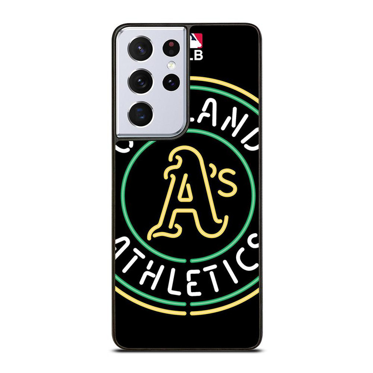 OAKLAND ATHLETICS BASEBALL ICON Samsung Galaxy S21 Ultra Case Cover