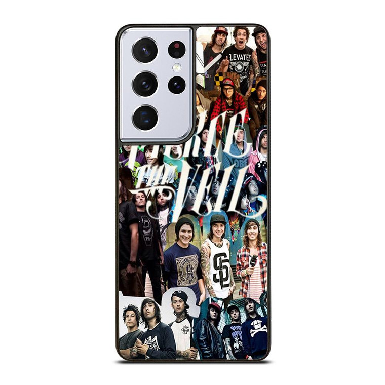 PIERCE THE VEIL BAND COLLAGE Samsung Galaxy S21 Ultra Case Cover