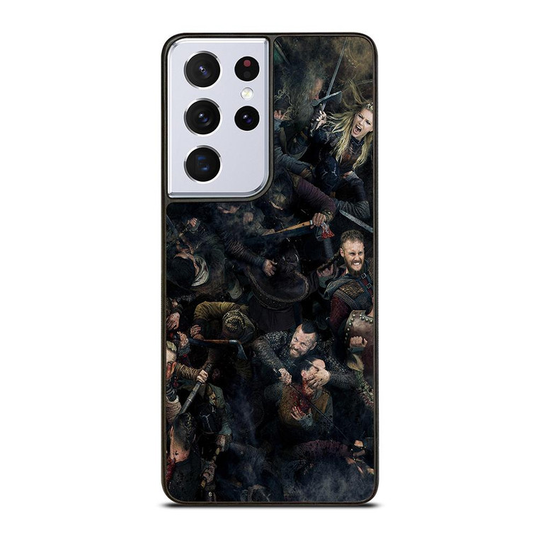VIKINGS WAR COLLAGE Samsung Galaxy S21 Ultra Case Cover