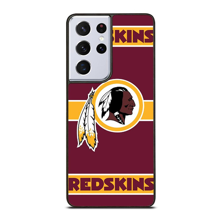 WASHINGTON REDSKINS STRIPE Samsung Galaxy S21 Ultra Case Cover