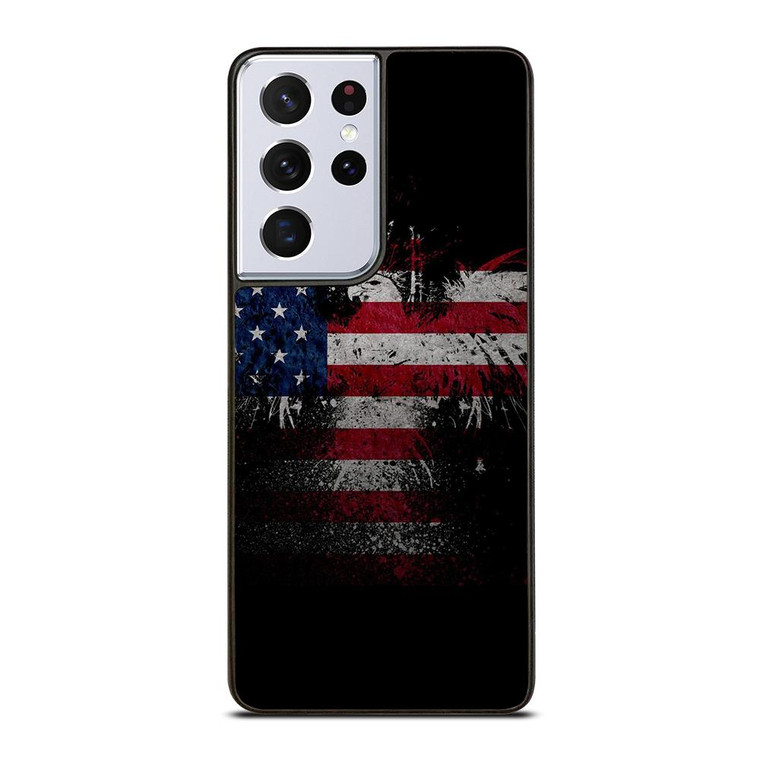 AMERICAN FLAG Samsung Galaxy S21 Ultra Case Cover