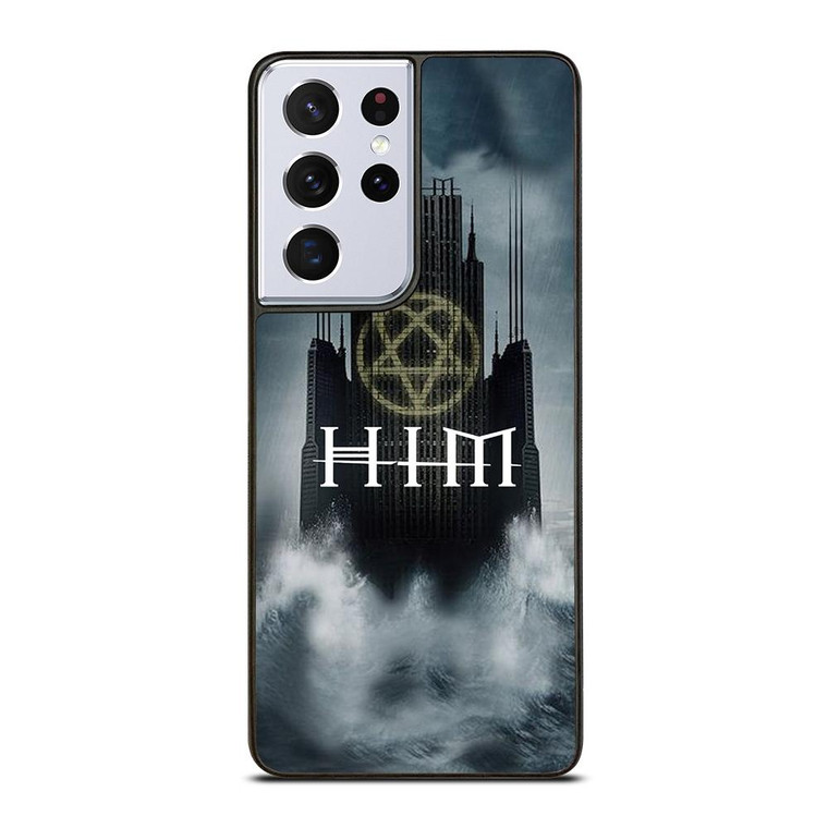 HIM BAND LOGO Samsung Galaxy S21 Ultra Case Cover