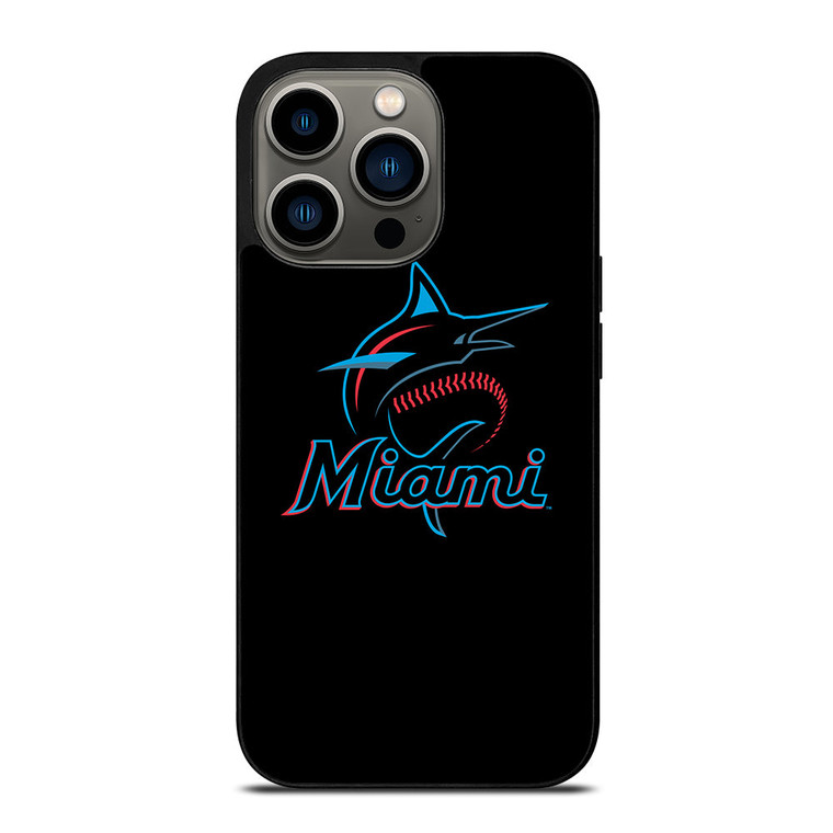 MIAMI MARLINS 3 iPhone 13 Pro Case Cover