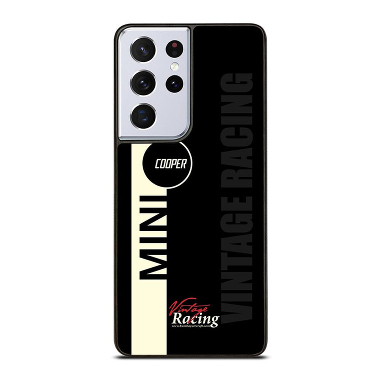 MINI COOPER VINTAGE RACING Samsung Galaxy S21 Ultra Case Cover