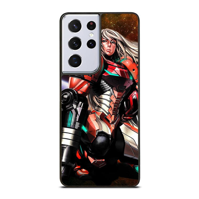 SAMUS ARAN METROID 2 Samsung Galaxy S21 Ultra Case Cover